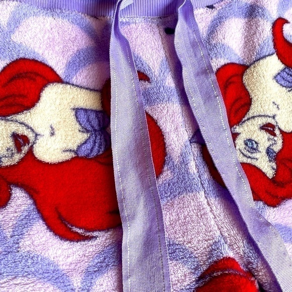 DISNEY | Womens Disney Ariel The Little Mermaid Drawstring Pajama Pants, Size XL - Picture 2 of 3